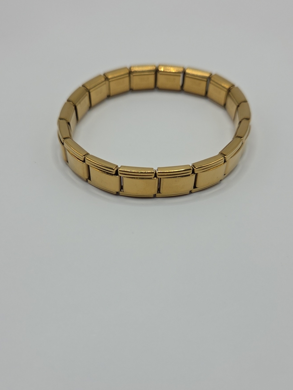 Gold Stretch Link Bracelet - Women Jewelry